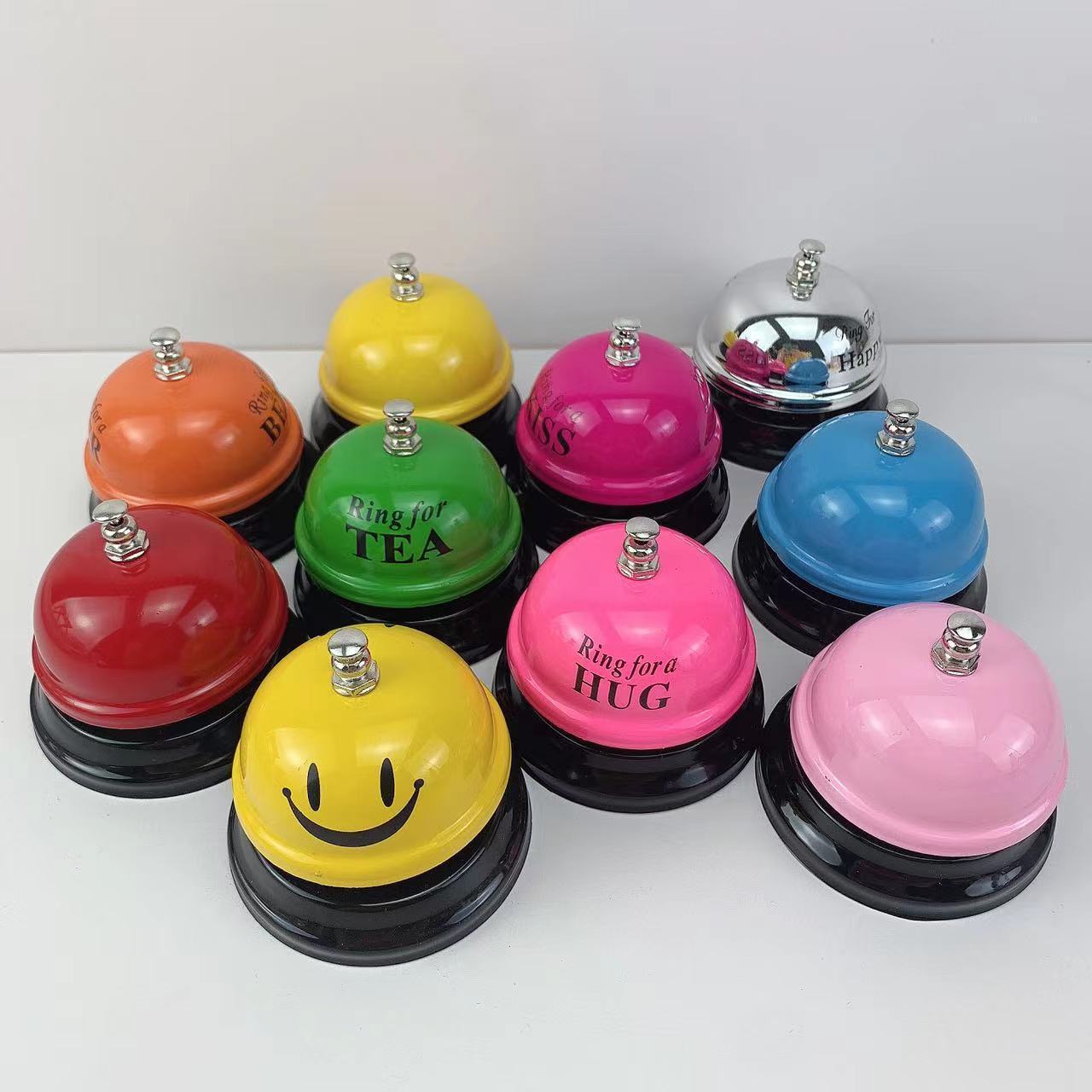 Cloche d'alarme de jeu de classe d'étudiant, cloche de service de Restaurant