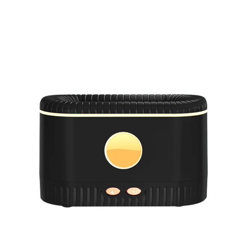 Humidificateur d'atmosphère à flamme simulée