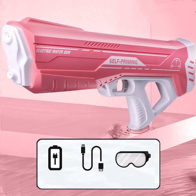 Pistolet à eau électrique à alimentation automatique, jouet pour enfants