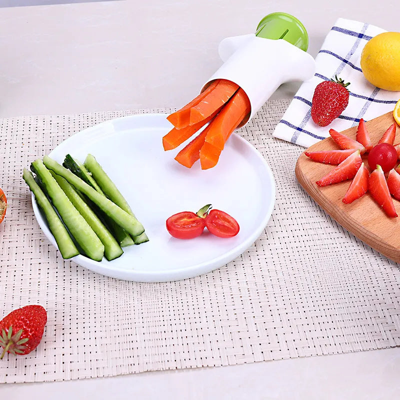 Coupe-légumes créatif fruits cuisine concombre carotte diviseur fraise trancheuse séparateur cuisine Gadget accessoires