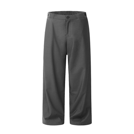Men's Loose Straight Wide Leg Mop Trousers