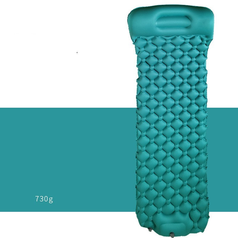 Colchoneta inflable para exteriores, suministros para acampar al aire libre, colchón inflable automático portátil, colchoneta para tienda a prueba de humedad, colchoneta para acampar