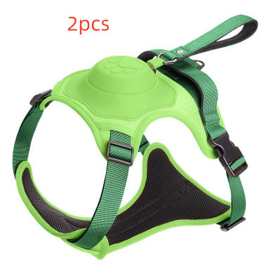 Harnais de collier pour chien, antidéflagrant, poinçon respirant et réglable pour animaux de compagnie, gilet d'entraînement en plein air