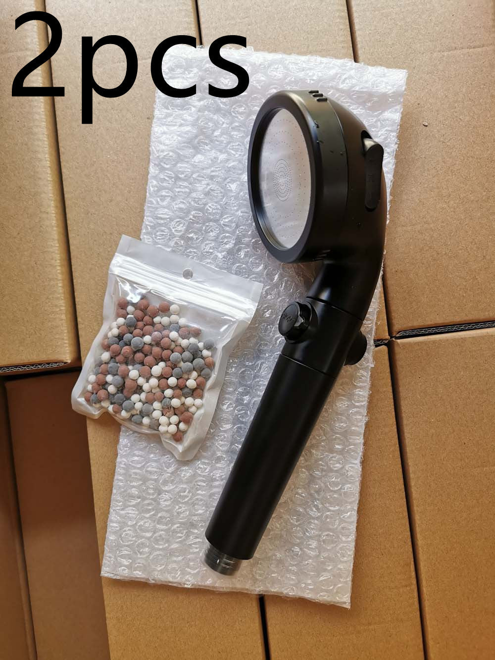 Pommeau de douche pressurisé à ions négatifs domestiques