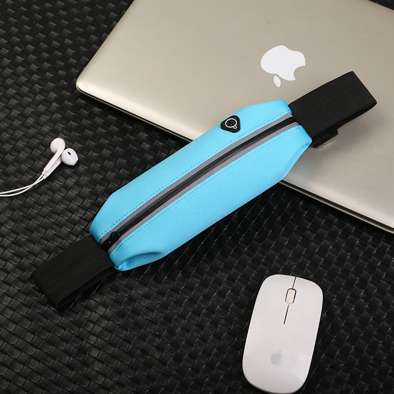 Cinturones invisibles para correr para hombres y mujeres, equipo de Fitness, bolso pequeño impermeable fino