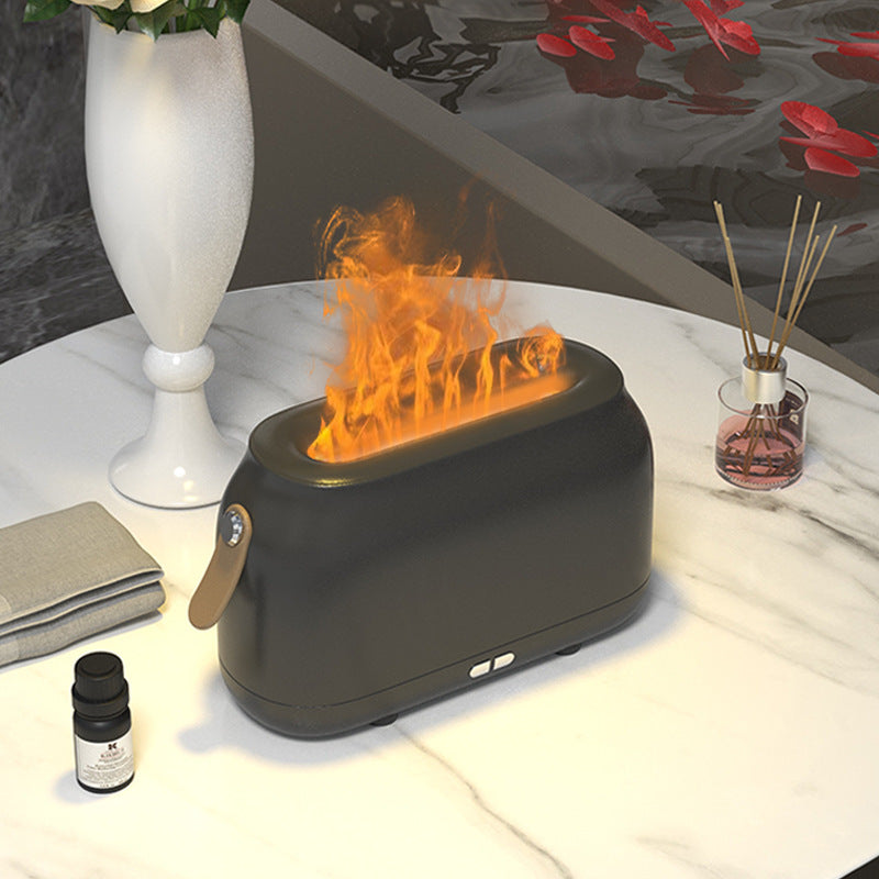 Humidificateur USB domestique de diffuseur d'arôme de flamme d'atmosphère