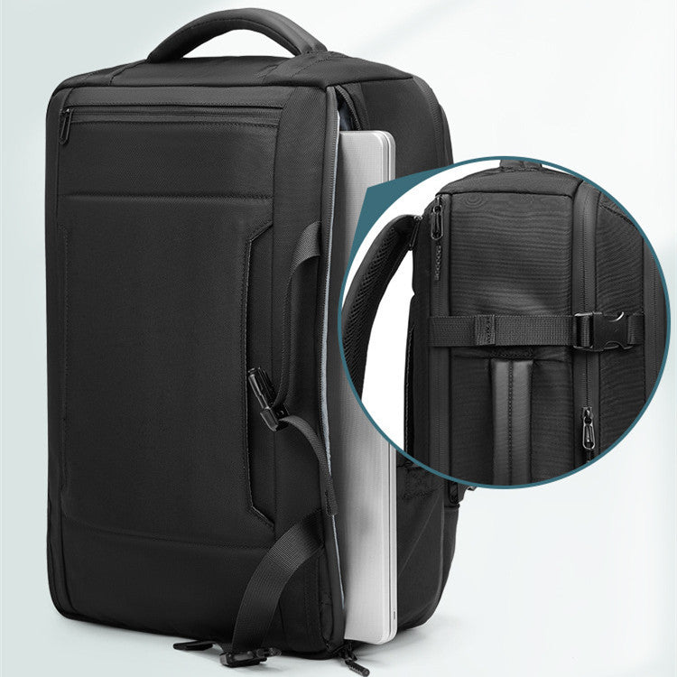 Sac à dos multifonctionnel, capacité de stockage, sac de voyage étanche en tissu Oxford pour affaires