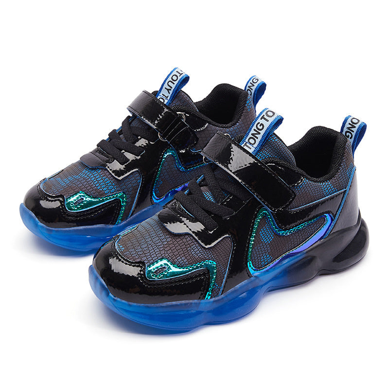 Zapatos para niños de estilo coreano, ropa para niños, deportes casuales geniales