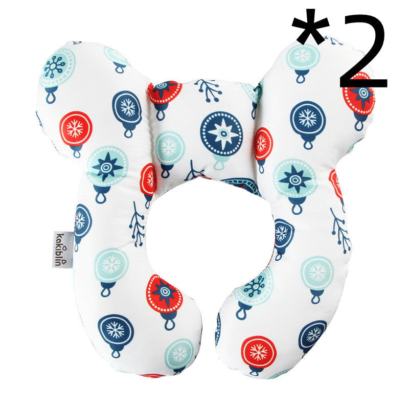 Oreillers de protection pour bébé, coussin de soutien en forme de U pour voyage et voiture