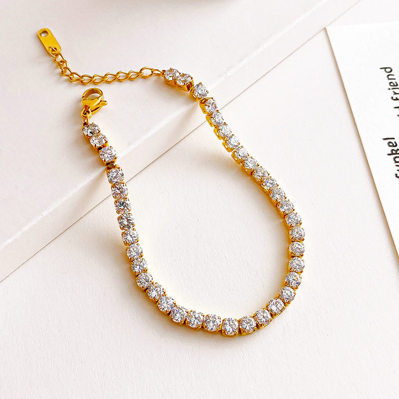 Nouveau Bracelet plein de diamants pour femme, Bracelet de Couple, tempérament
