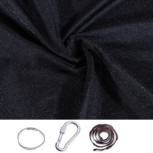 Hamaca columpio interior y exterior de algodón para niños, para acurrucarse hasta terapia sensorial infantil, paquete elástico suave, asiento estable