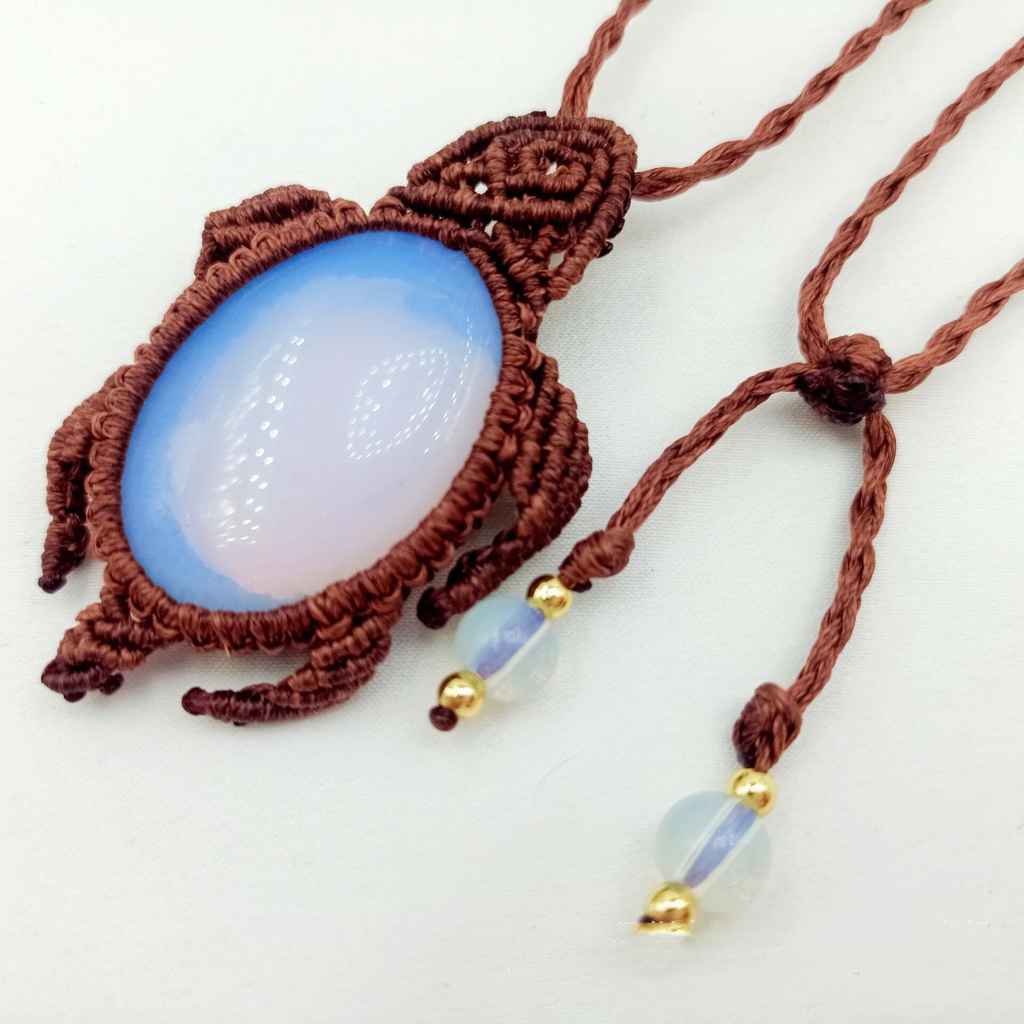 Collier réglable tissé à la main de personnalité de la mode