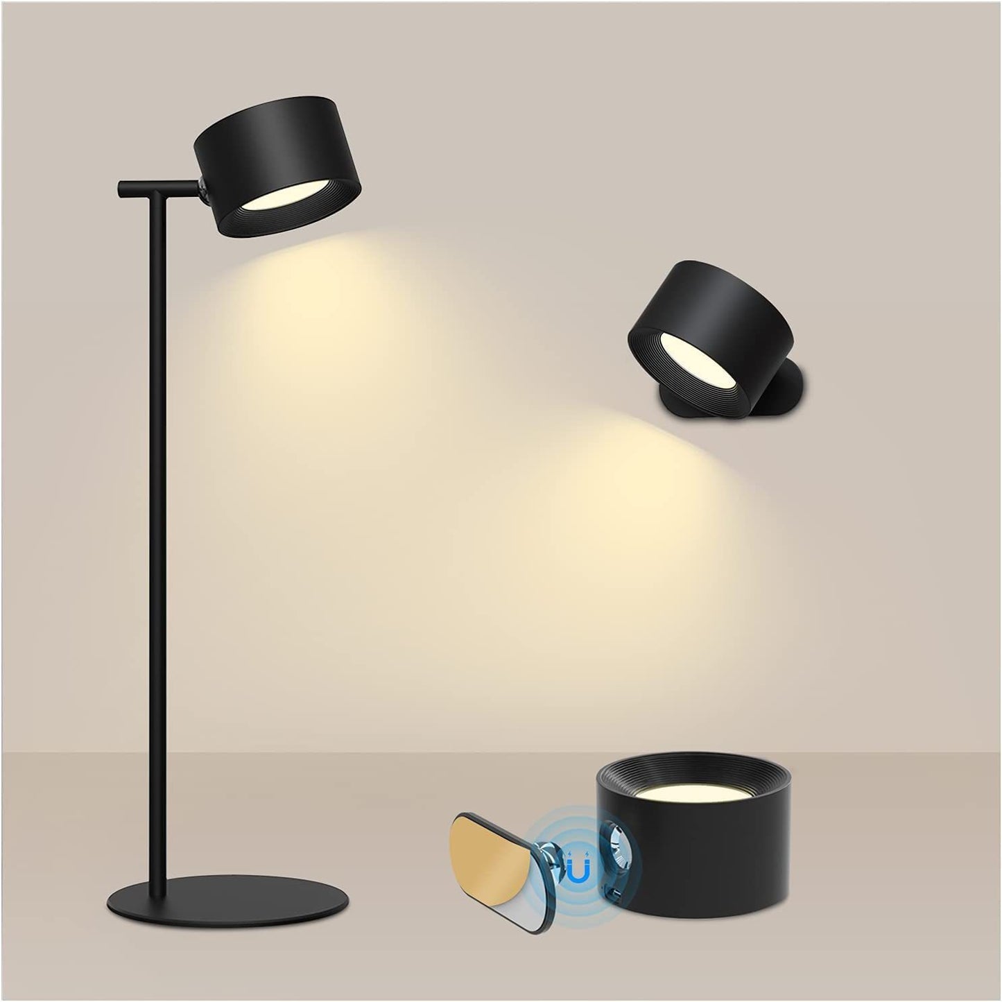 Non-punching Touch Of Magnetic Wall Lamp Led Lights