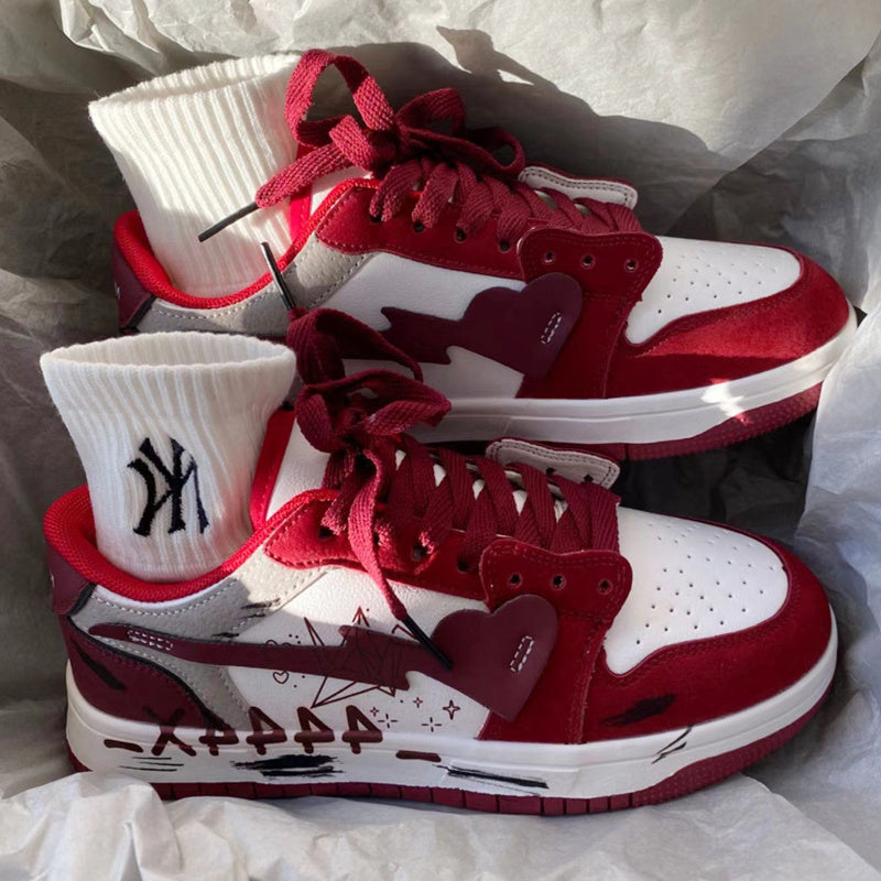 Zapatos de tabla antideslizantes de corte bajo para hombres