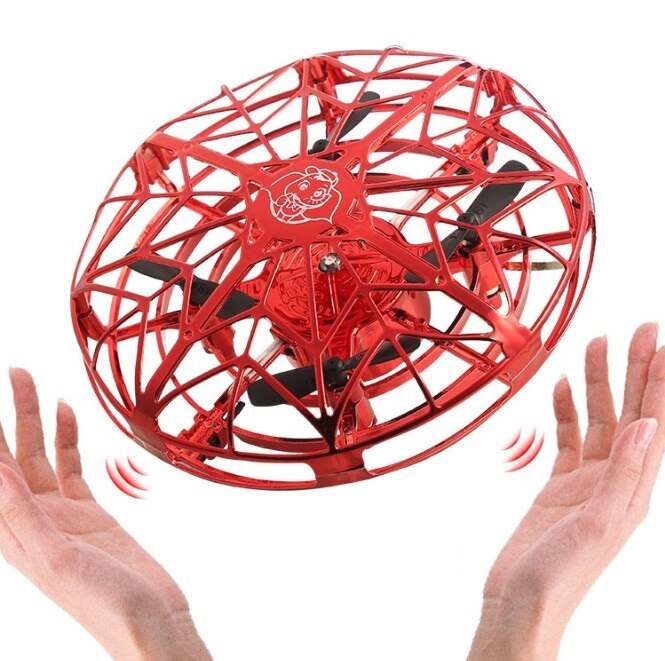 Helicóptero volador Mini Drone UFO RC Drone Inducción infrarroja