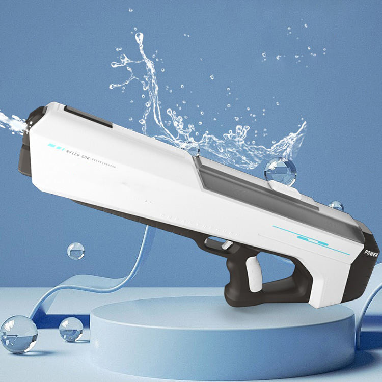 Pistolet à eau entièrement électrique, jouet de piscine, jouets pour adultes, jeux de plein air, pistolet à eau à haute pression, jouets d'été pour enfants