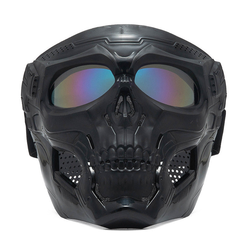 Lunettes coupe-vent Skull Riding Mirror unisexe