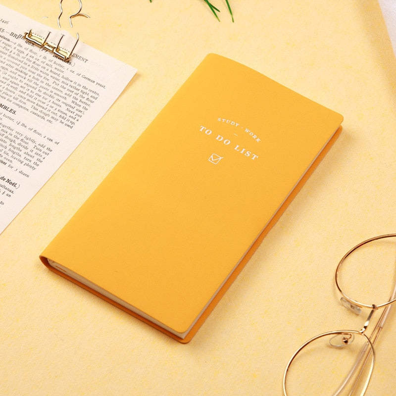 Carnet Todolist portable de style simple créatif