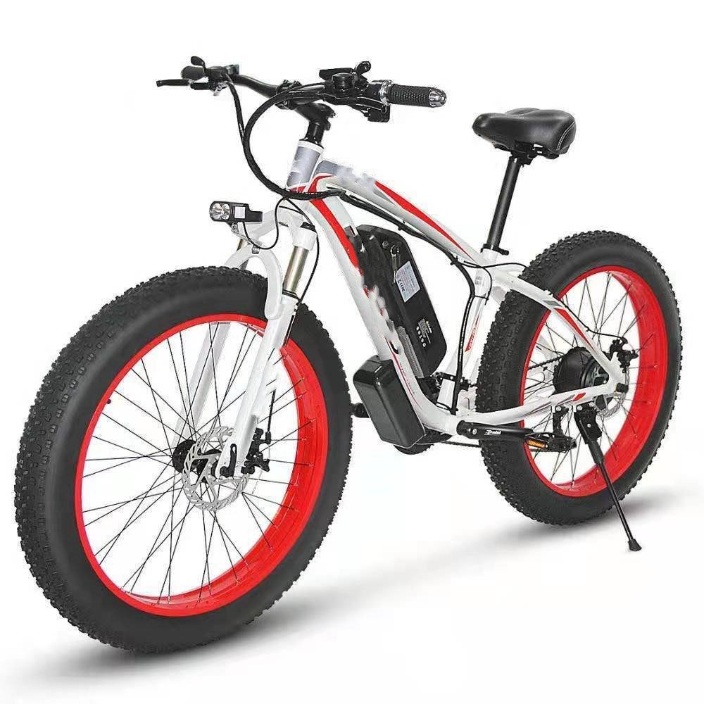Vélo électrique Lithium Tram neige VTT électrique 21 vitesses