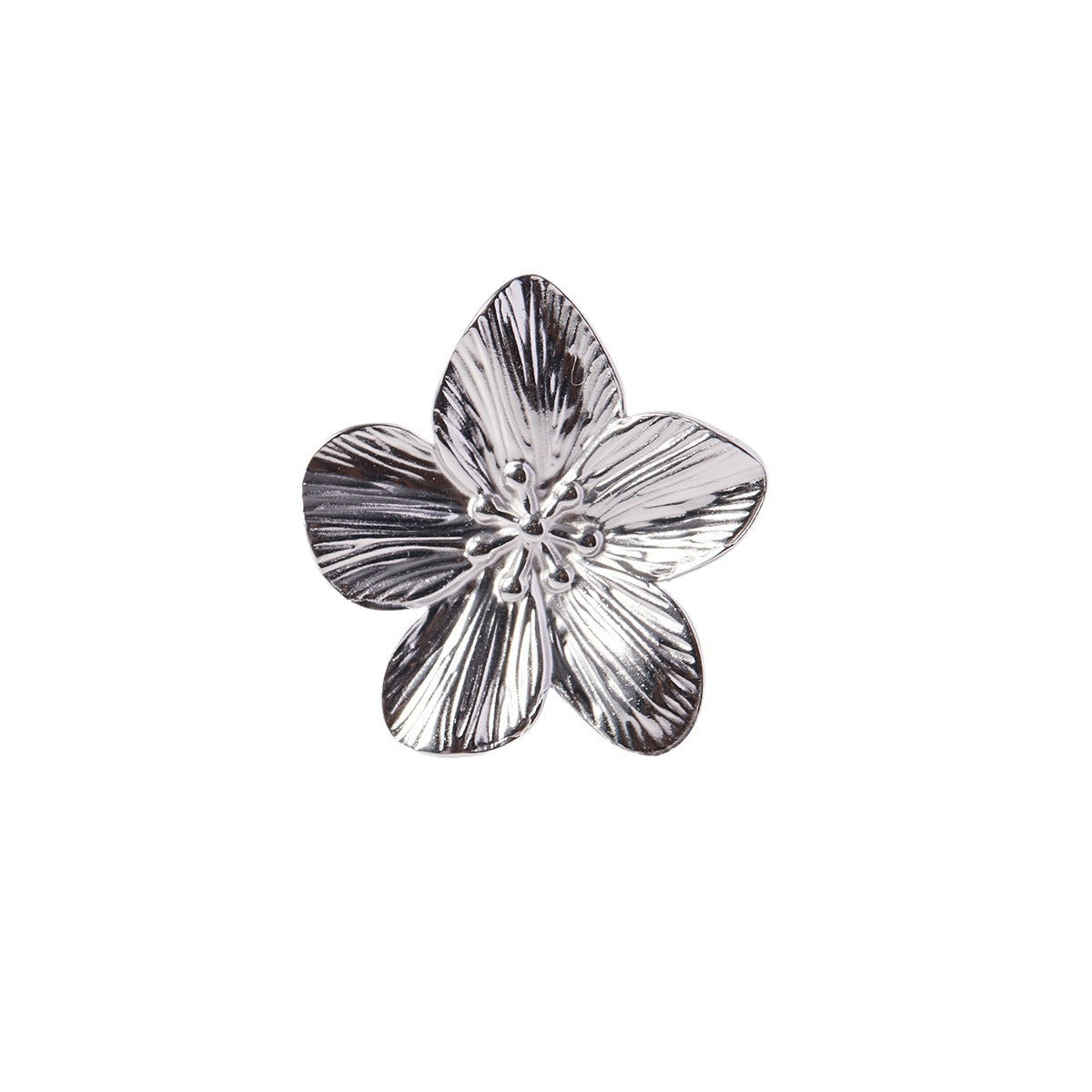 Alina Silver Petal Ring