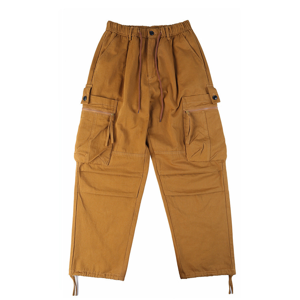 Fashion Loose Wide-leg Overalls Trendy Men
