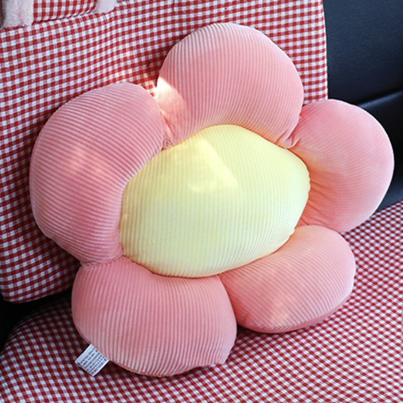 Cojín de asiento de coche Four Seasons a cuadros de lino