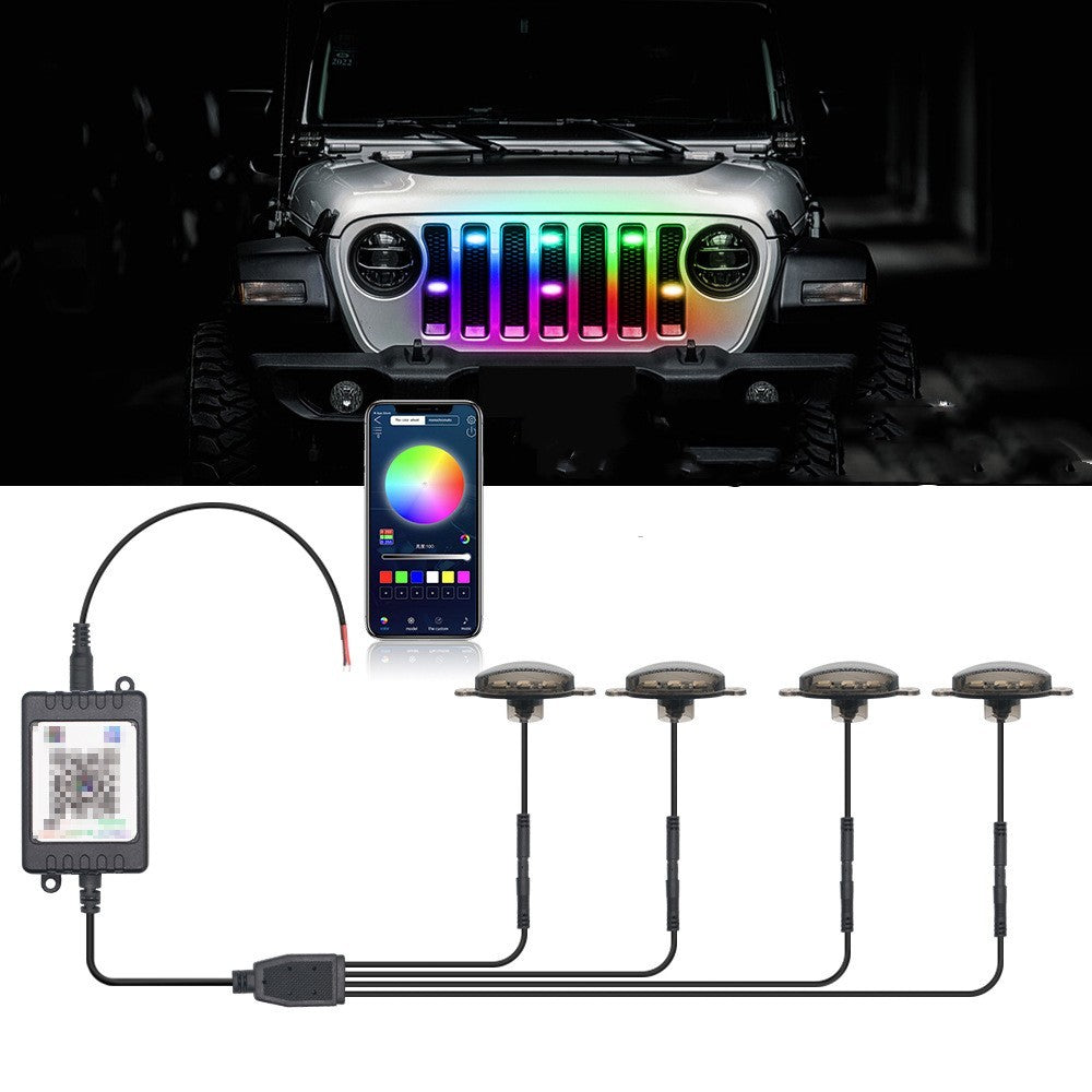 Lumière de voiture clignotante