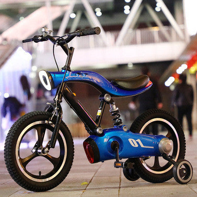 Vélo pour enfants en acier à haute teneur en carbone avec pédale de lumière musicale