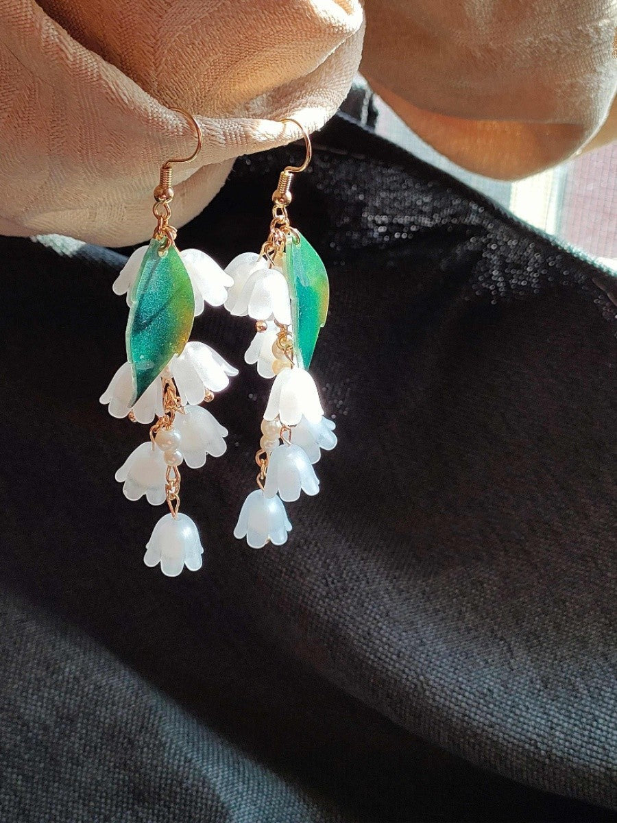 Temperament Tassel Long Earrings Female Niche