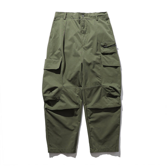 Men's Outdoor Loose Casual Straight-leg Wide-leg Pants