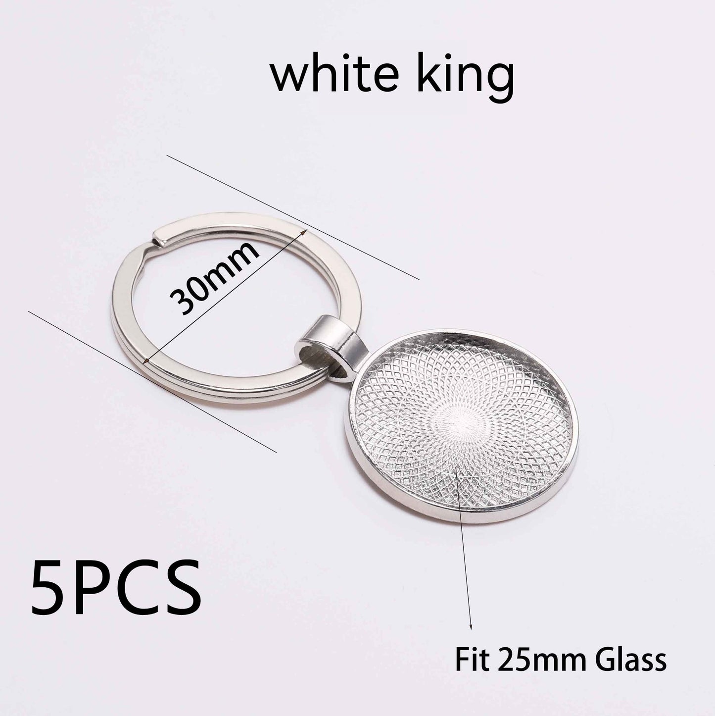 Porte-clés écologique sans Nickel, Support de Base en pierre de temps, pendentifs de clé