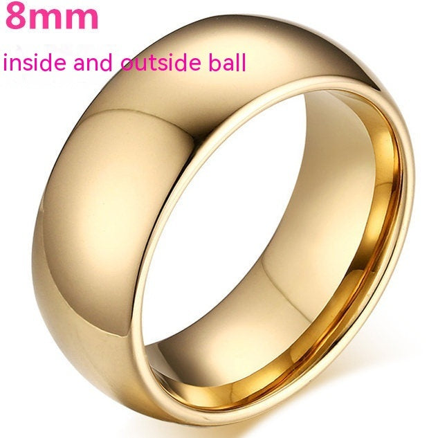 Fashion Personalized Glossy Ring For Women