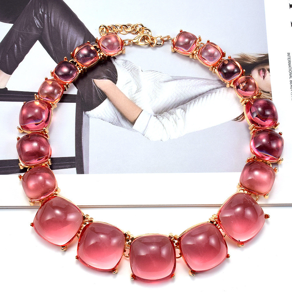 Collier élégant simple et à la mode pour femmes