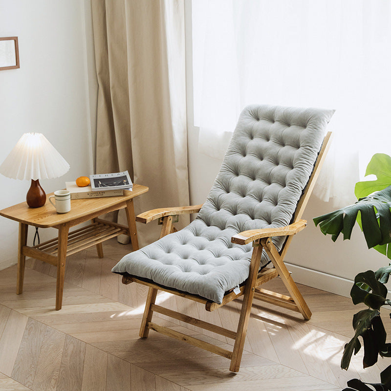 Coussin de chaise paresseuse pour chaise pliante épaissie