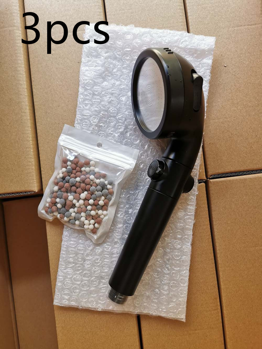 Pommeau de douche pressurisé à ions négatifs domestiques