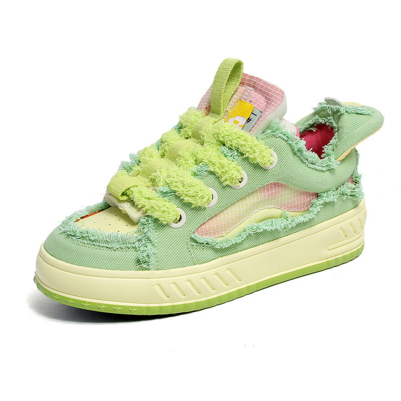 Zapatos de pan estilo universitario a juego de moda para hombre