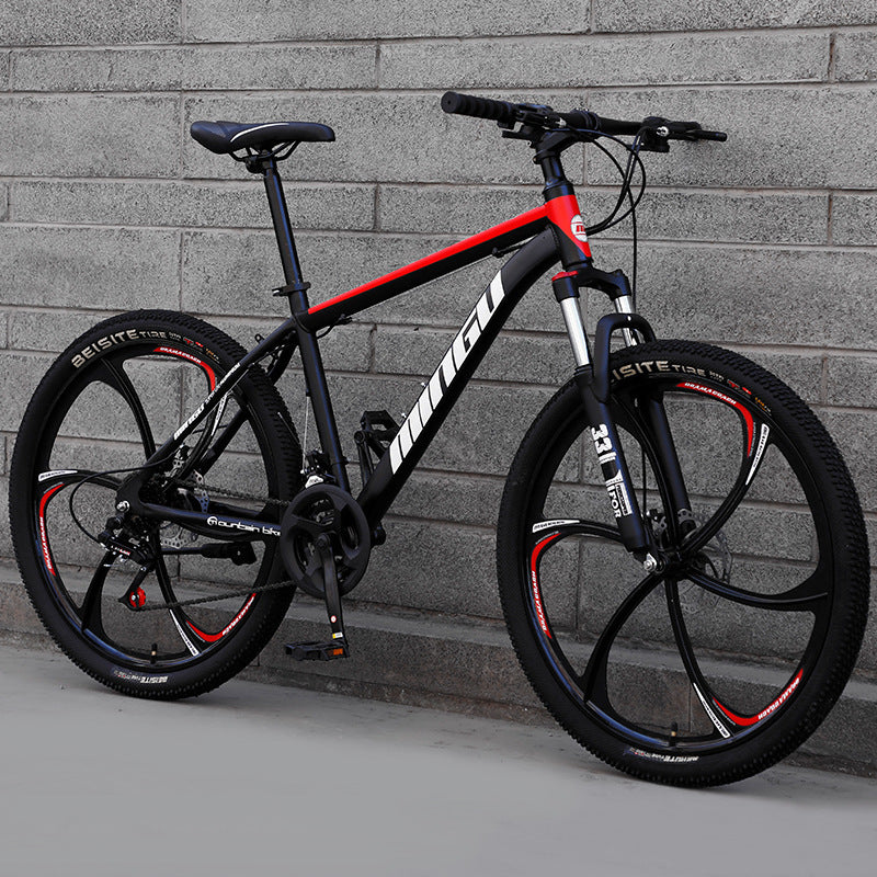 Bicicleta de Montaña bicicleta 24 26 pulgadas freno de disco bicicleta con absorción de impacto bicicleta de velocidad Variable para hombres y mujeres