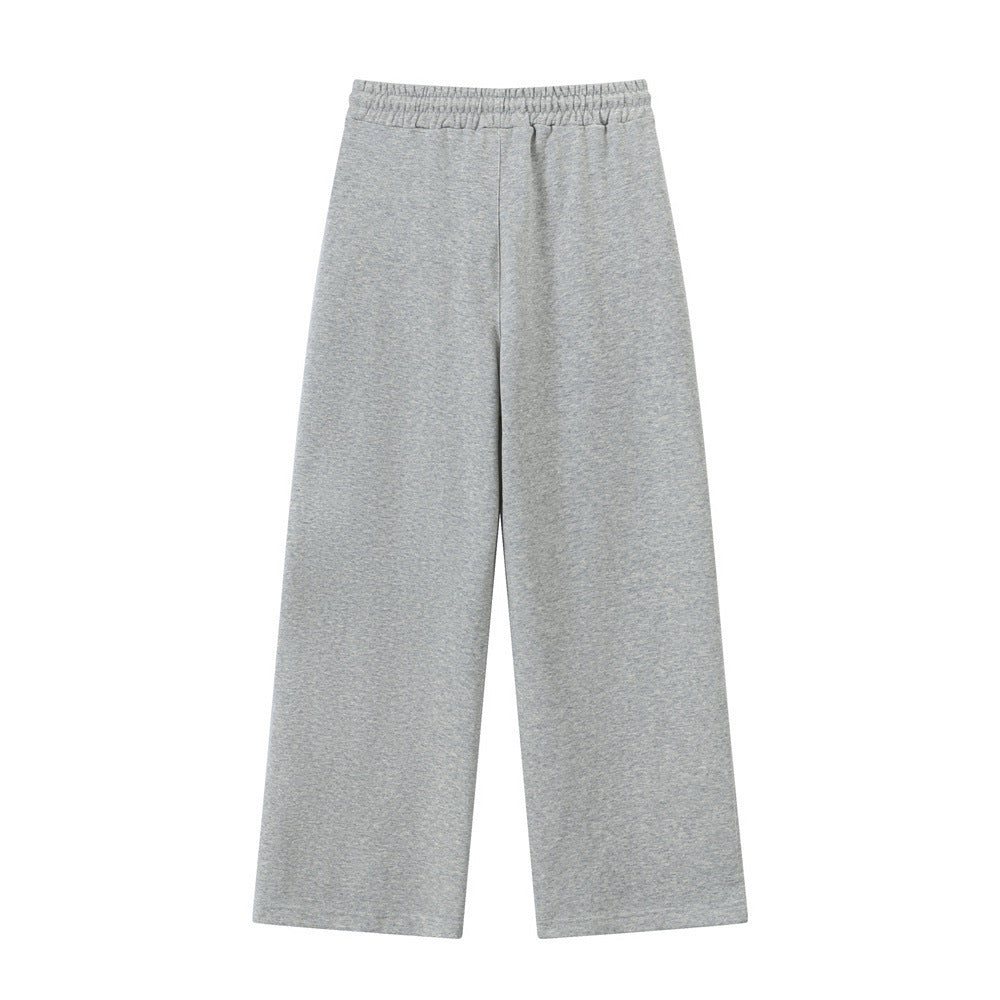 Sports Pants Men's High Street Tide Pleated Loose And Simple