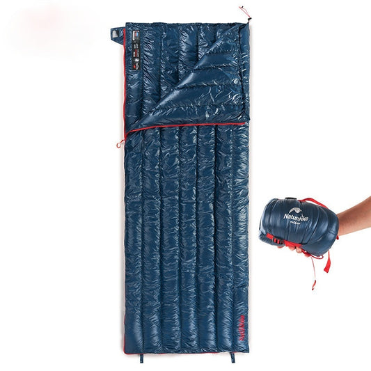 Camping vers le bas sac de couchage de compression de stockage portable étanche