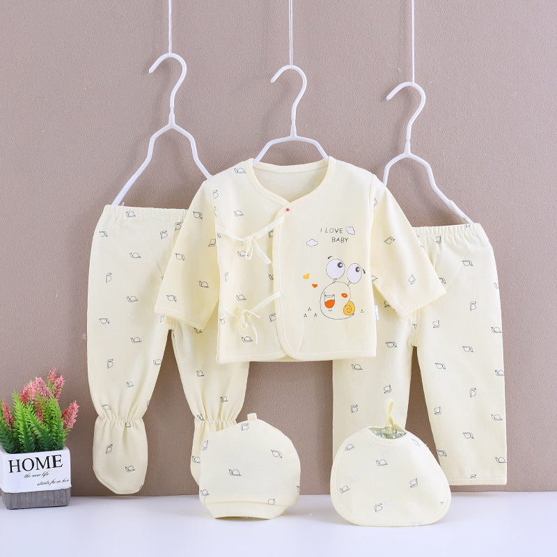Ensemble de sous-vêtements de printemps et d'été en coton pour bébé