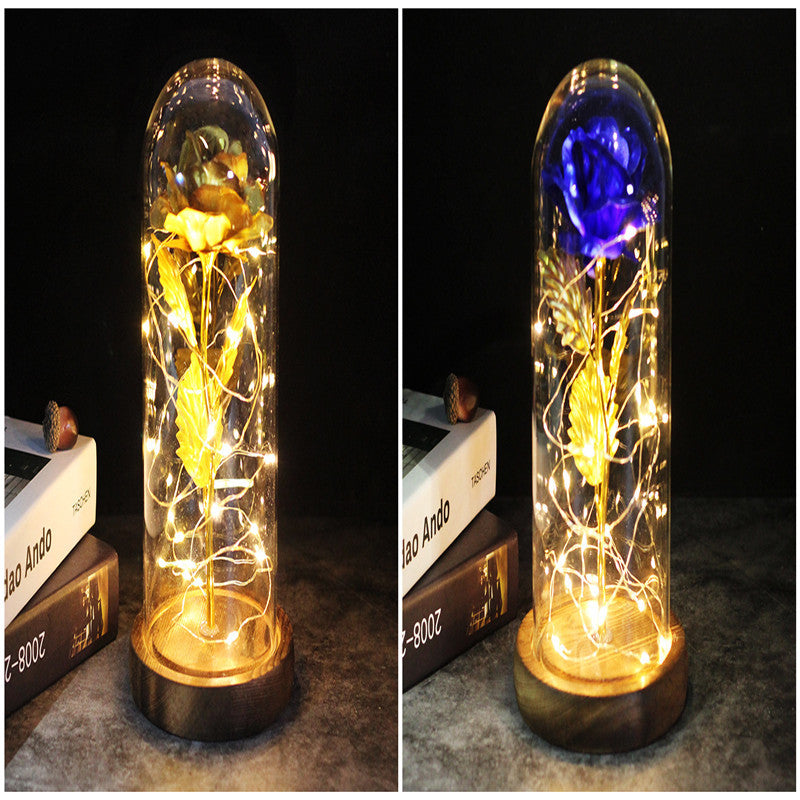 Cubierta de cristal del Principito Rosa