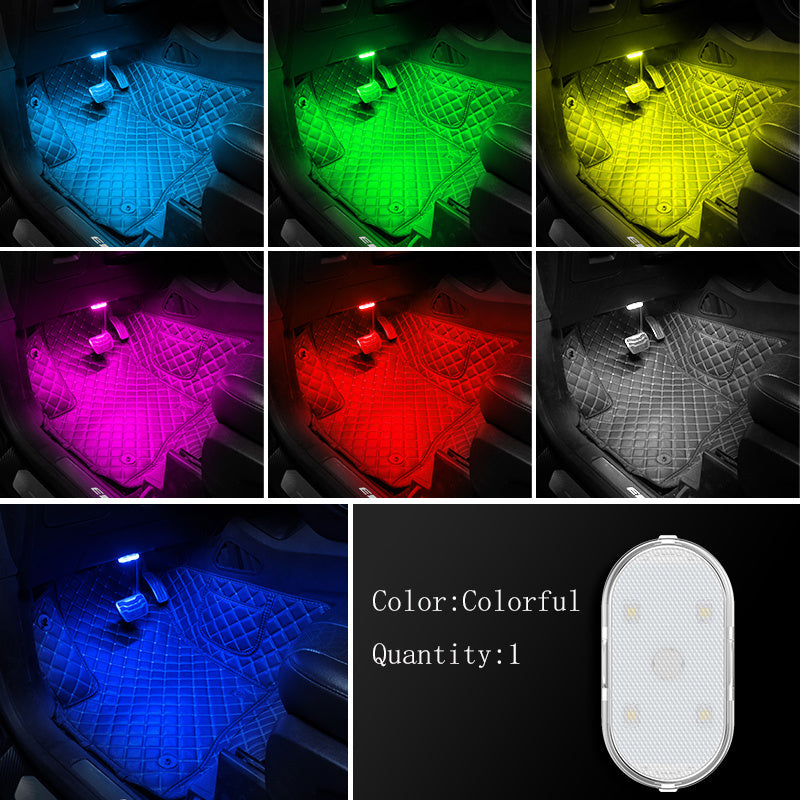 Lampe à capteur tactile sans câblage, libre de coller l'éclairage d'ambiance intégré