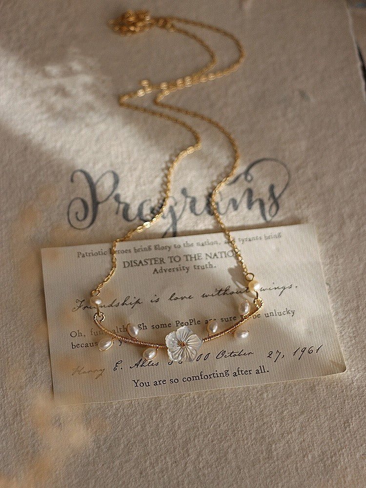 Collar de cadena de clavícula de nicho Ins