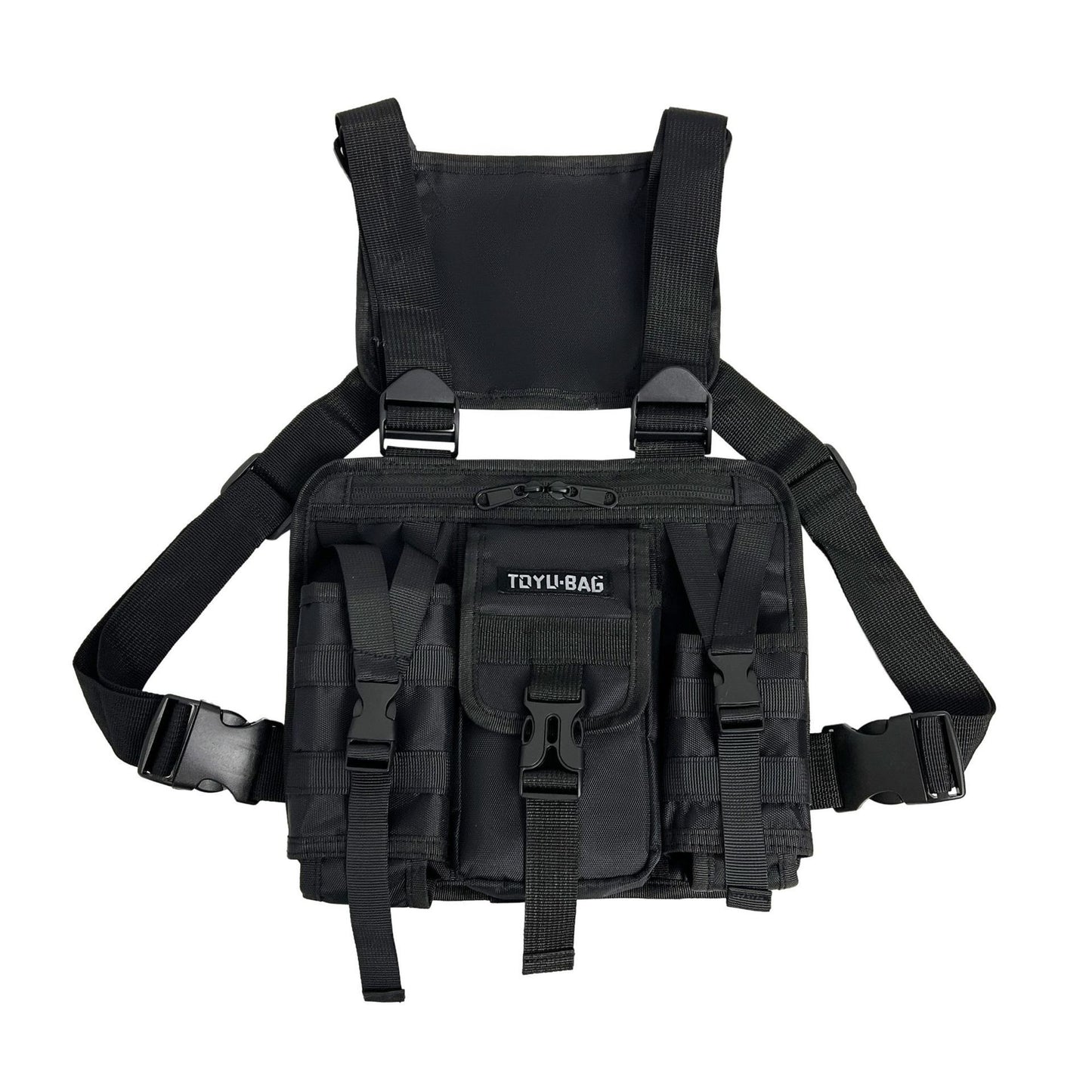 Bolso de hombro estilo chaleco callejero