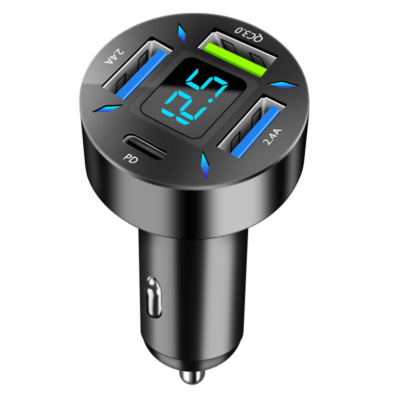 Chargeur de voiture à quatre ports Chargeur de voiture 4USB