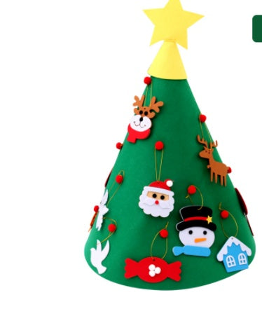 Tissu en feutre pour décorer le sapin de Noël