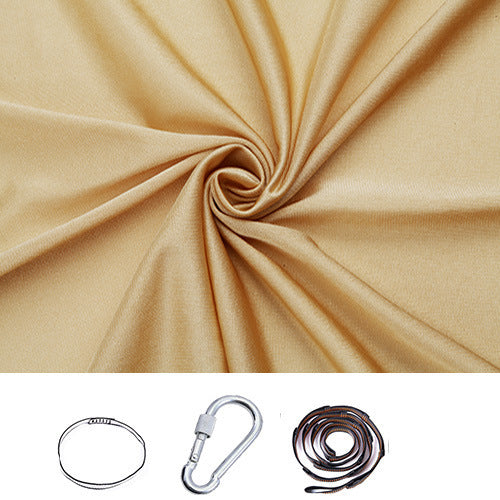 Hamaca columpio interior y exterior de algodón para niños, para acurrucarse hasta terapia sensorial infantil, paquete elástico suave, asiento estable