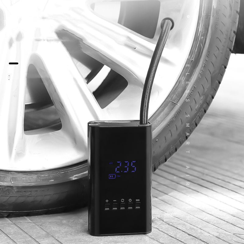Mini gonfleur numérique sans fil électrique portable pour voiture