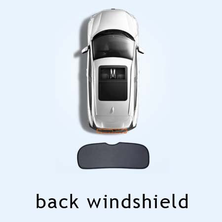 Glass Front Sunshade Privacy Car Curtain