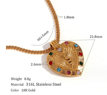 Euphemia Gold Necklace